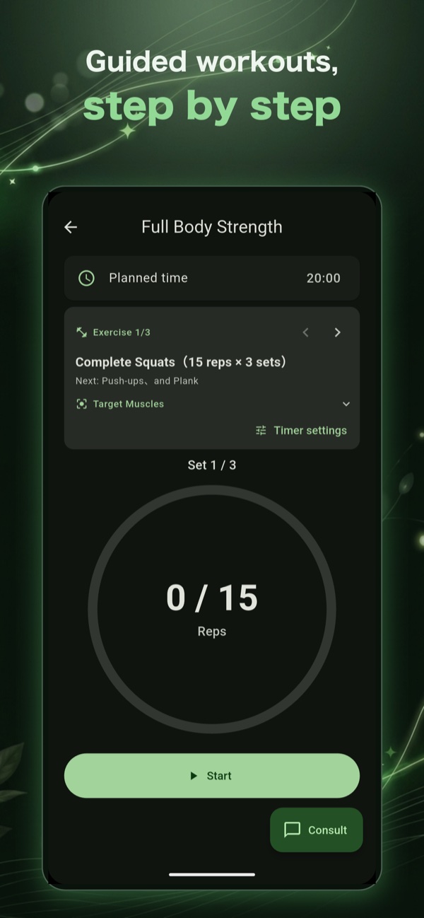 Workout timer